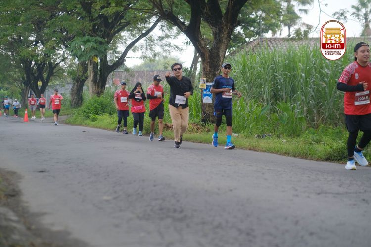 Race photo from Kediri Half Marathon 2025