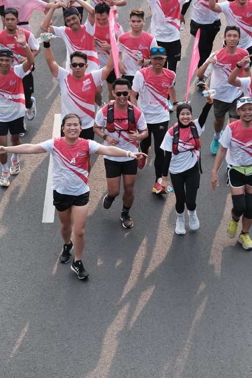 Race photo from Smartfren Run 2024 Vibes