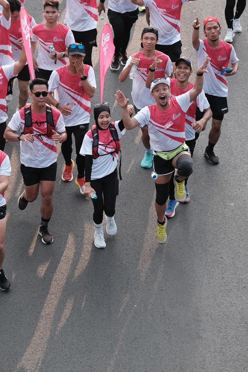 Race photo from Smartfren Run 2024 Vibes