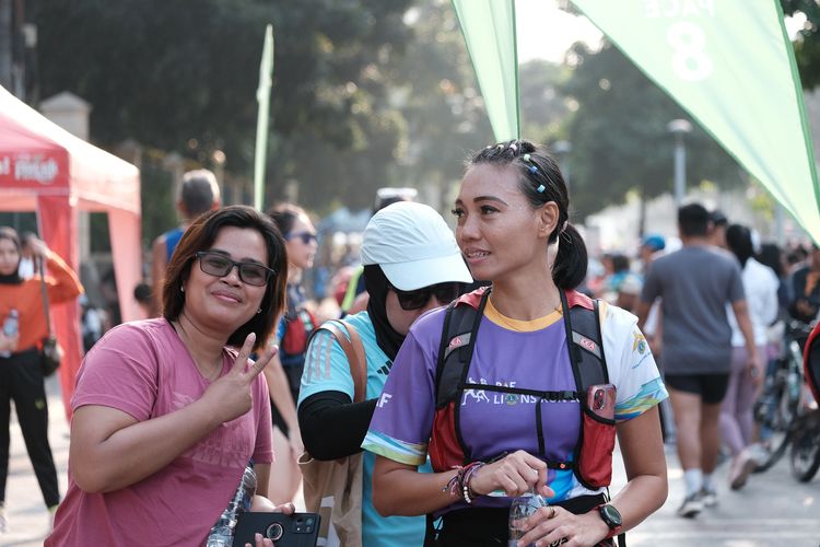 Race photo from Lari Bareng Yuk!