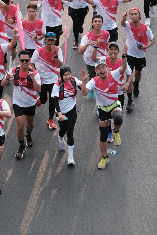 Race photo from Smartfren Run 2024 Vibes