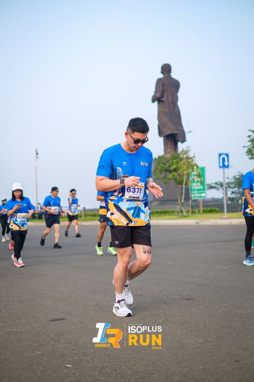 Race photo from ISOPlus Run 2024 Jakarta