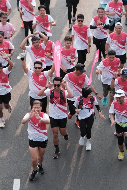 Race photo from Smartfren Run 2024 Vibes