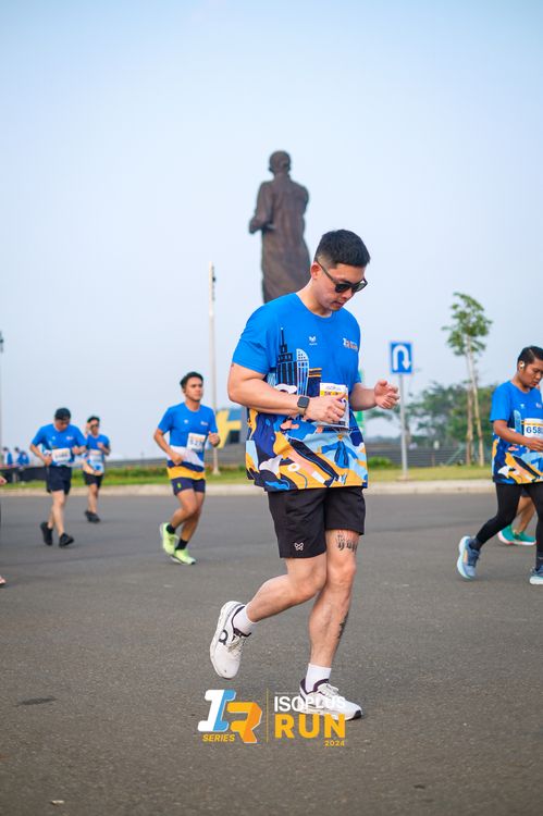 Race photo from ISOPlus Run 2024 Jakarta