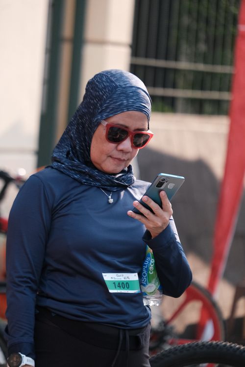 Race photo from Lari Bareng Yuk!