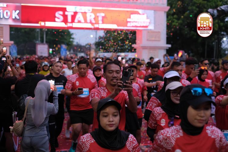 Race photo from Kediri Half Marathon 2025