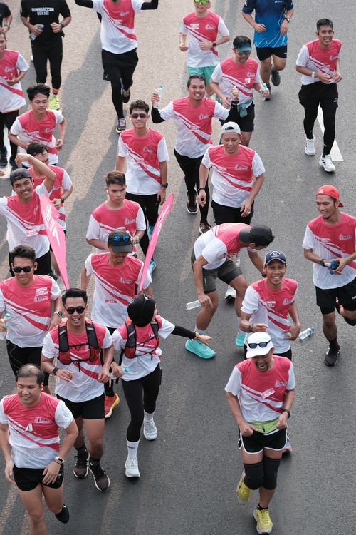 Race photo from Smartfren Run 2024 Vibes