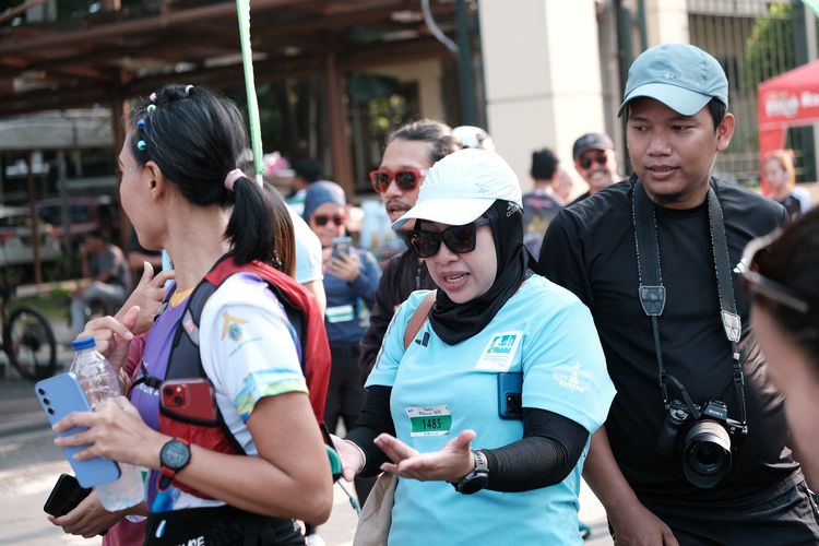 Race photo from Lari Bareng Yuk!