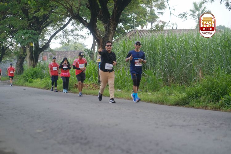 Race photo from Kediri Half Marathon 2025