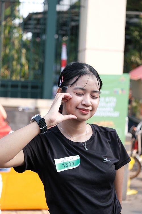 Race photo from Lari Bareng Yuk!