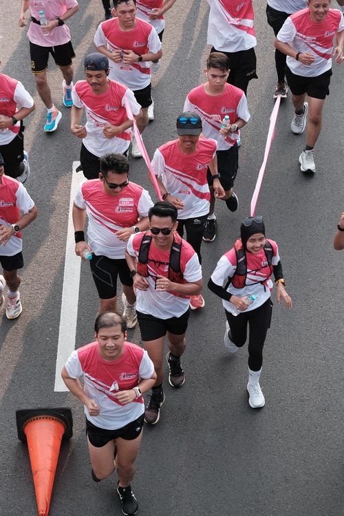 Race photo from Smartfren Run 2024 Vibes
