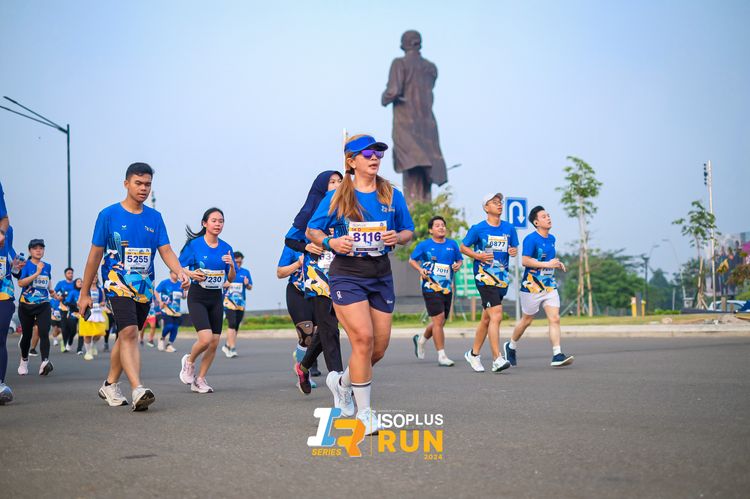 Race photo from ISOPlus Run 2024 Jakarta