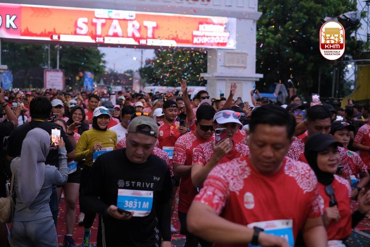 Race photo from Kediri Half Marathon 2025