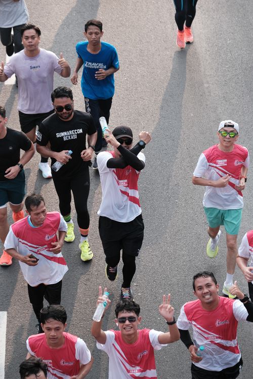 Race photo from Smartfren Run 2024 Vibes
