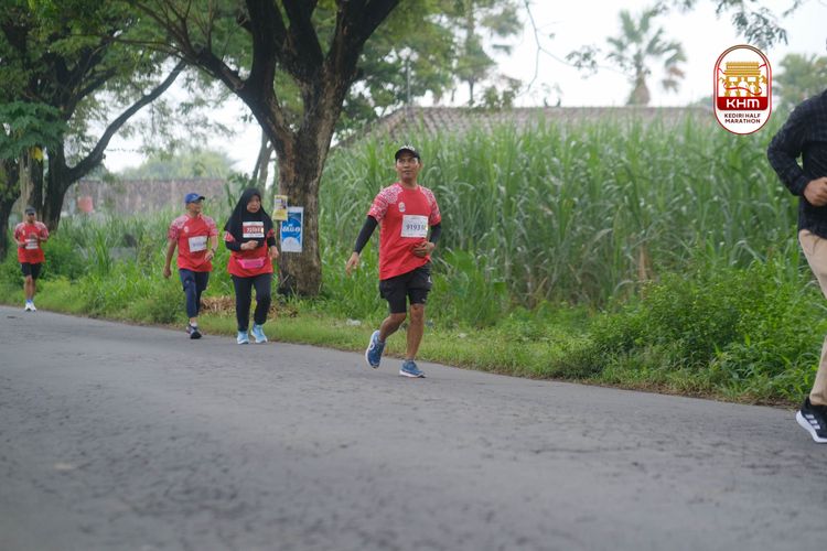 Race photo from Kediri Half Marathon 2025
