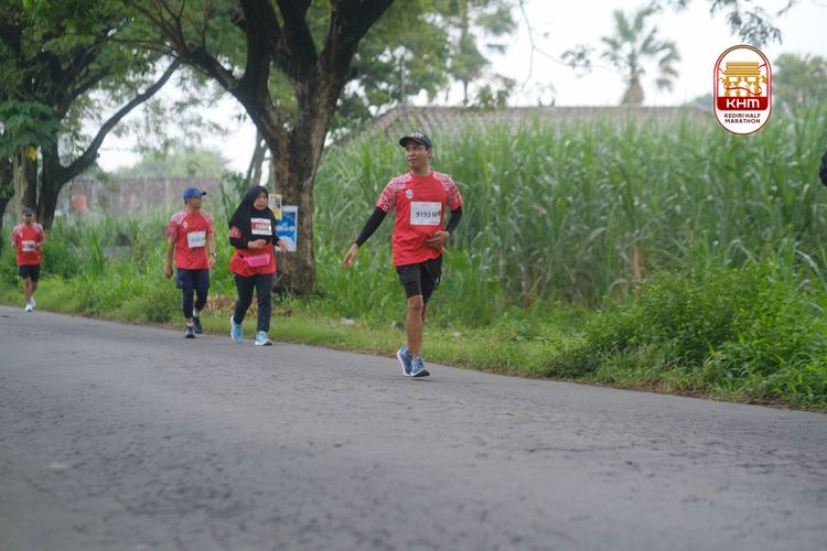 Race photo from Kediri Half Marathon 2025