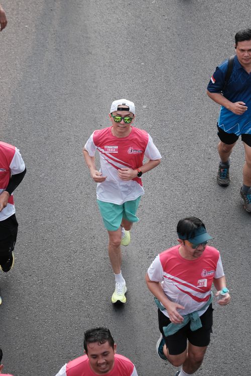 Race photo from Smartfren Run 2024 Vibes