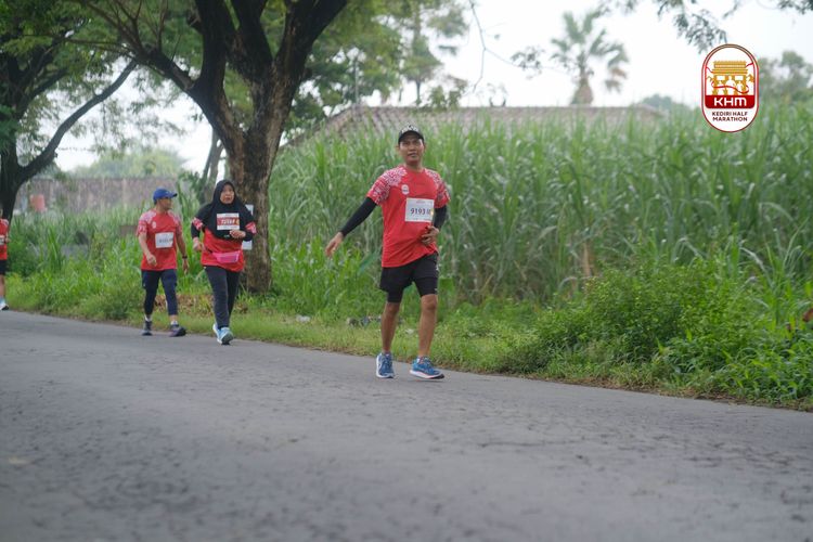 Race photo from Kediri Half Marathon 2025