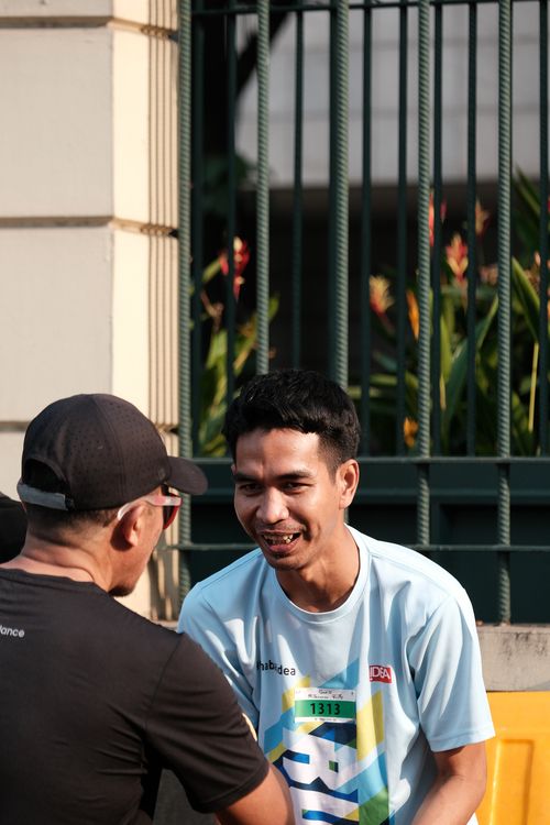 Race photo from Lari Bareng Yuk!