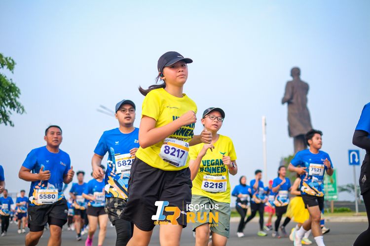 Race photo from ISOPlus Run 2024 Jakarta