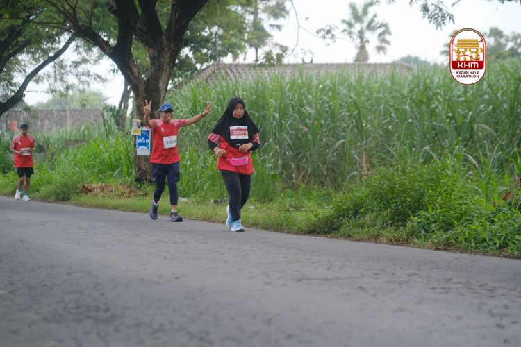 Race photo from Kediri Half Marathon 2025