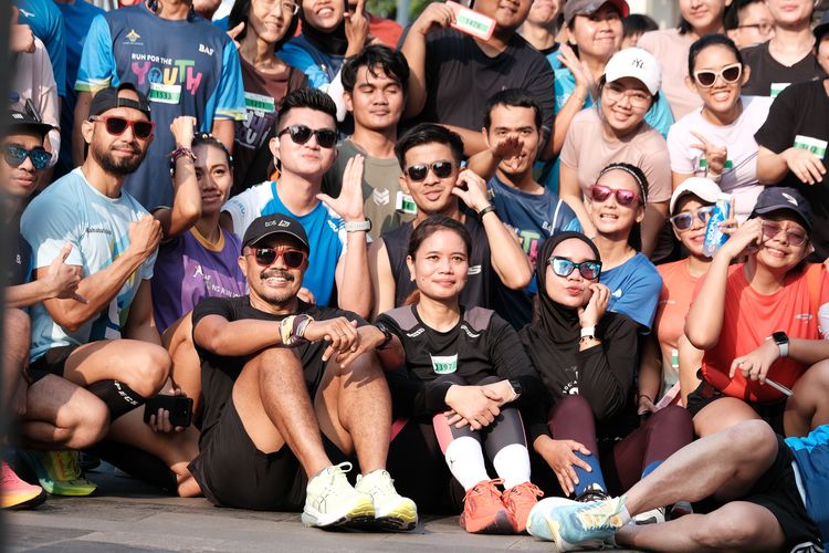 Race photo from Lari Bareng Yuk!