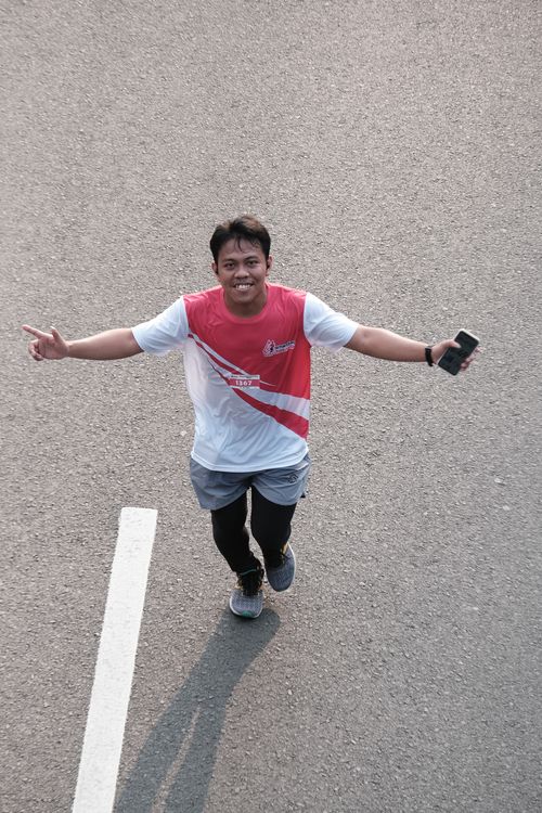 Race photo from Smartfren Run 2024 Vibes