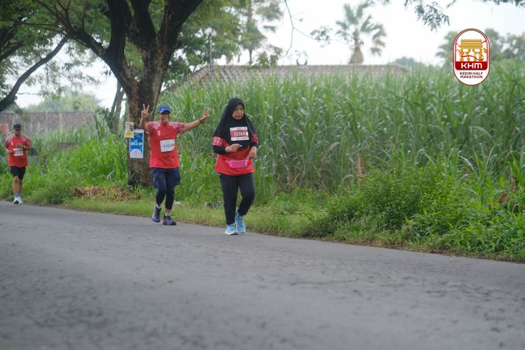 Race photo from Kediri Half Marathon 2025