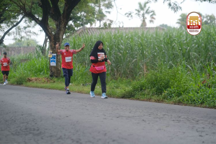 Race photo from Kediri Half Marathon 2025