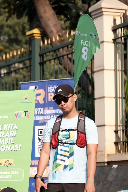 Race photo from Lari Bareng Yuk!