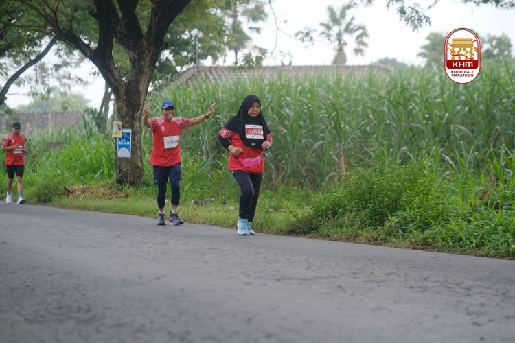 Race photo from Kediri Half Marathon 2025