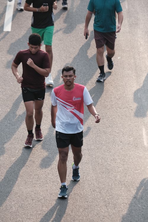 Race photo from Smartfren Run 2024 Vibes