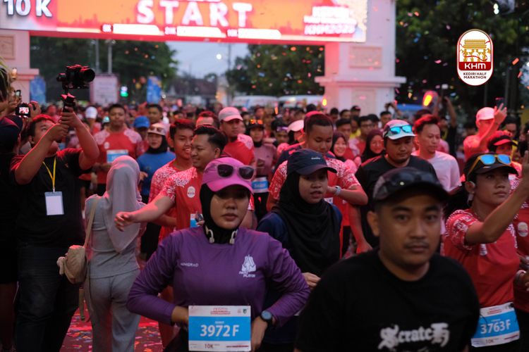 Race photo from Kediri Half Marathon 2025