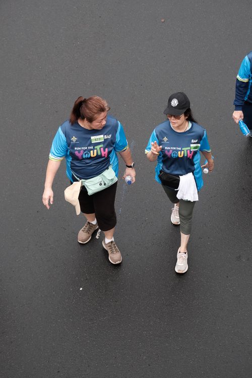 Race photo from Road to BAF Lions Run 2024