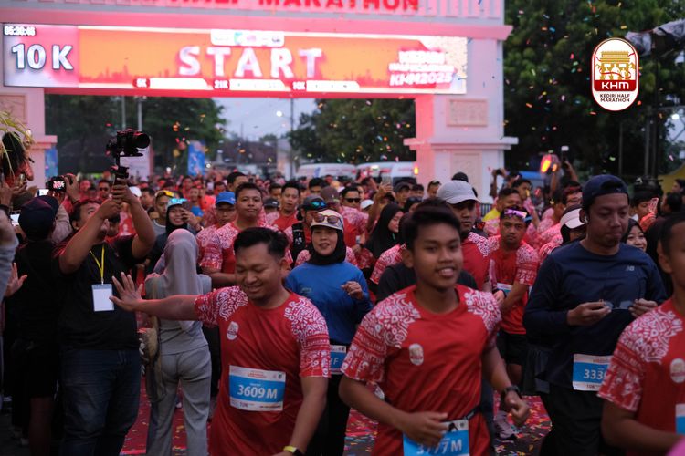Race photo from Kediri Half Marathon 2025