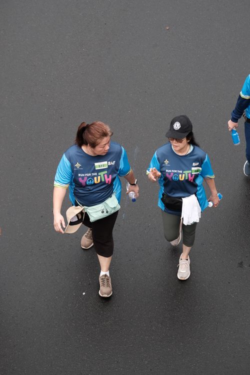 Race photo from Road to BAF Lions Run 2024
