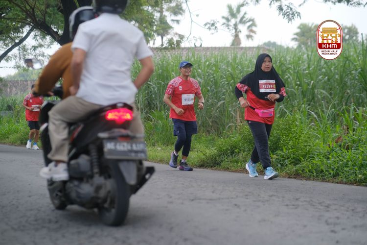 Race photo from Kediri Half Marathon 2025