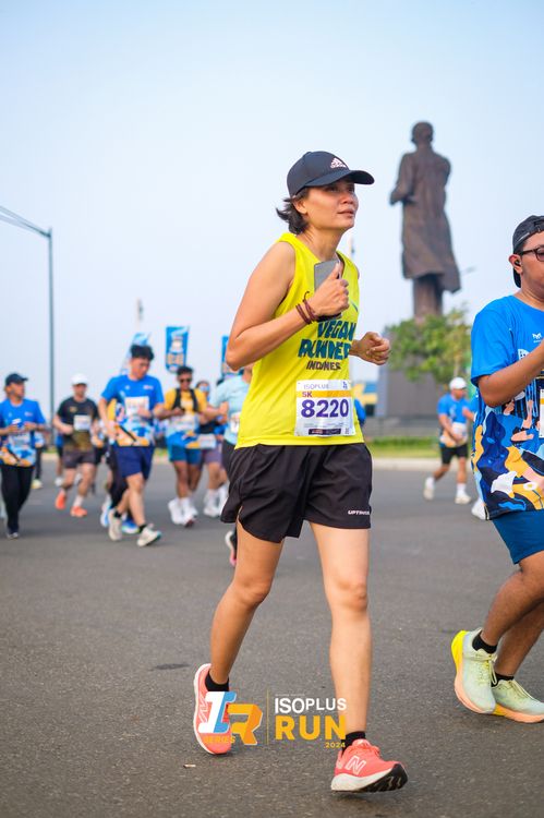 Race photo from ISOPlus Run 2024 Jakarta