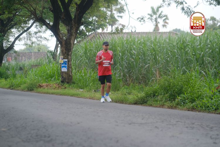 Race photo from Kediri Half Marathon 2025