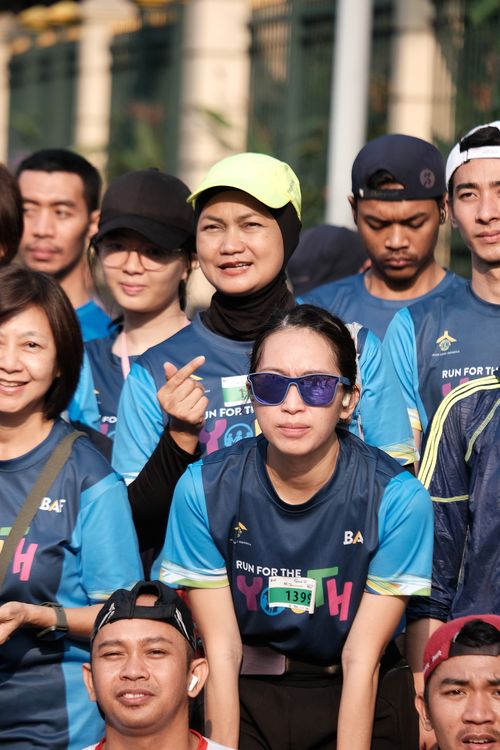 Race photo from Lari Bareng Yuk!