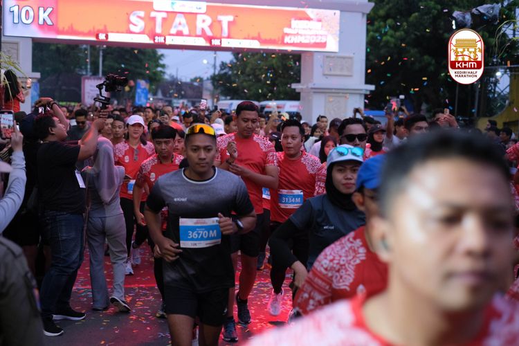 Race photo from Kediri Half Marathon 2025