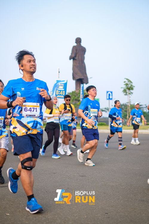 Race photo from ISOPlus Run 2024 Jakarta