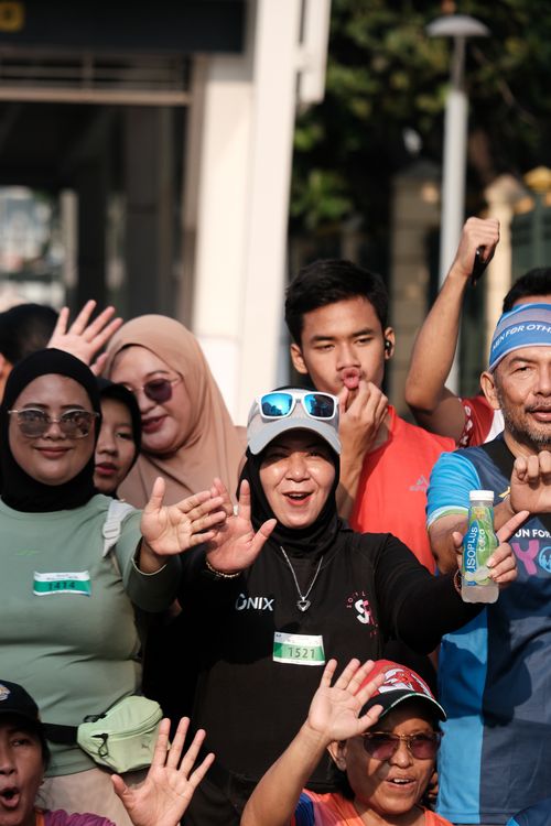 Race photo from Lari Bareng Yuk!