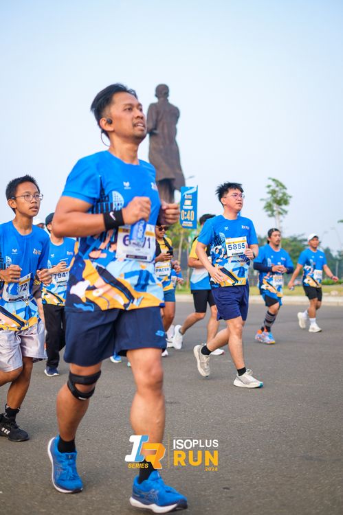 Race photo from ISOPlus Run 2024 Jakarta