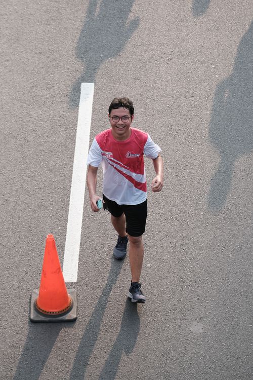 Race photo from Smartfren Run 2024 Vibes