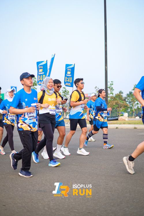 Race photo from ISOPlus Run 2024 Jakarta