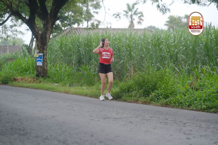 Race photo from Kediri Half Marathon 2025