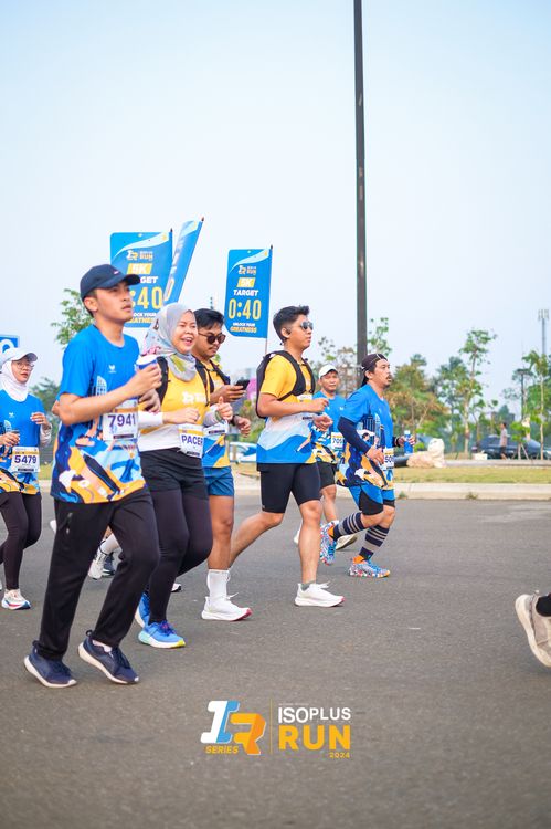 Race photo from ISOPlus Run 2024 Jakarta