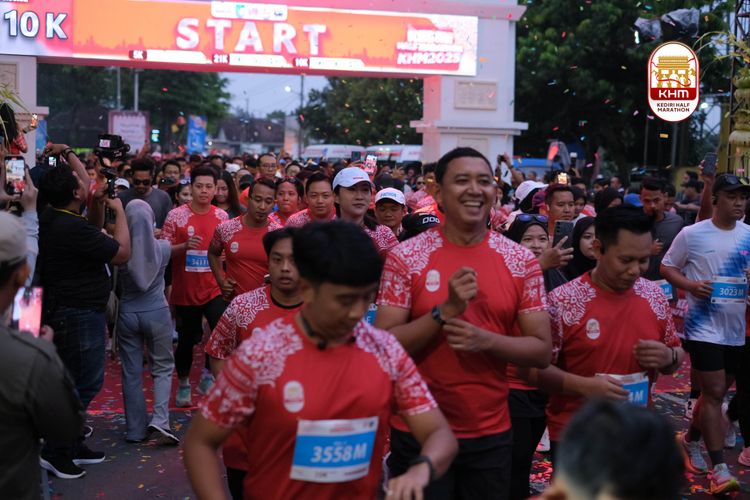 Race photo from Kediri Half Marathon 2025