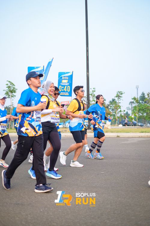 Race photo from ISOPlus Run 2024 Jakarta